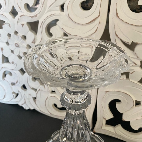 Royal Limited 24% Full Lead Crystal 10” Candlestick Holder From Czech Republic. - Picture 6 of 10